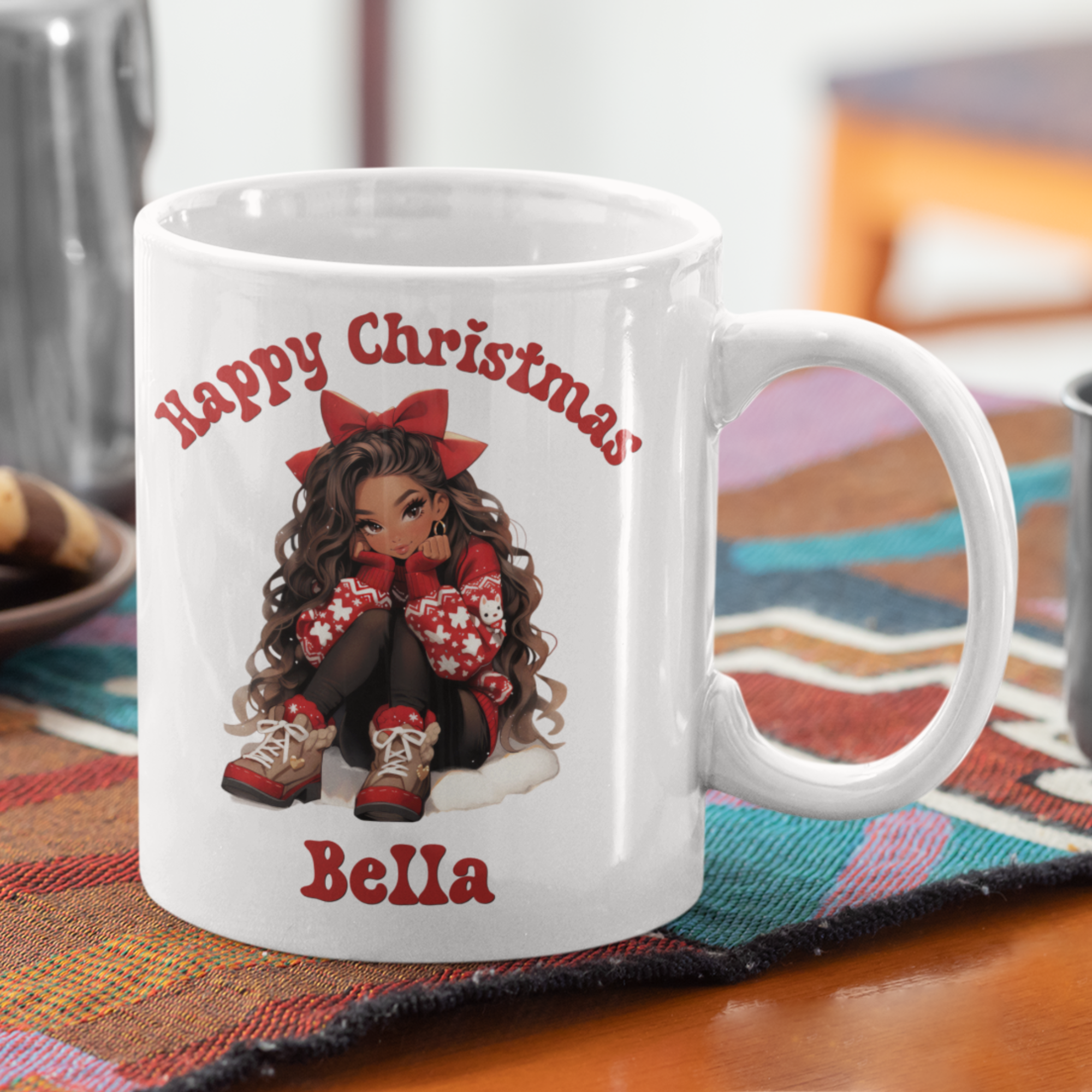 Cute Girly Personalised 11oz Mug