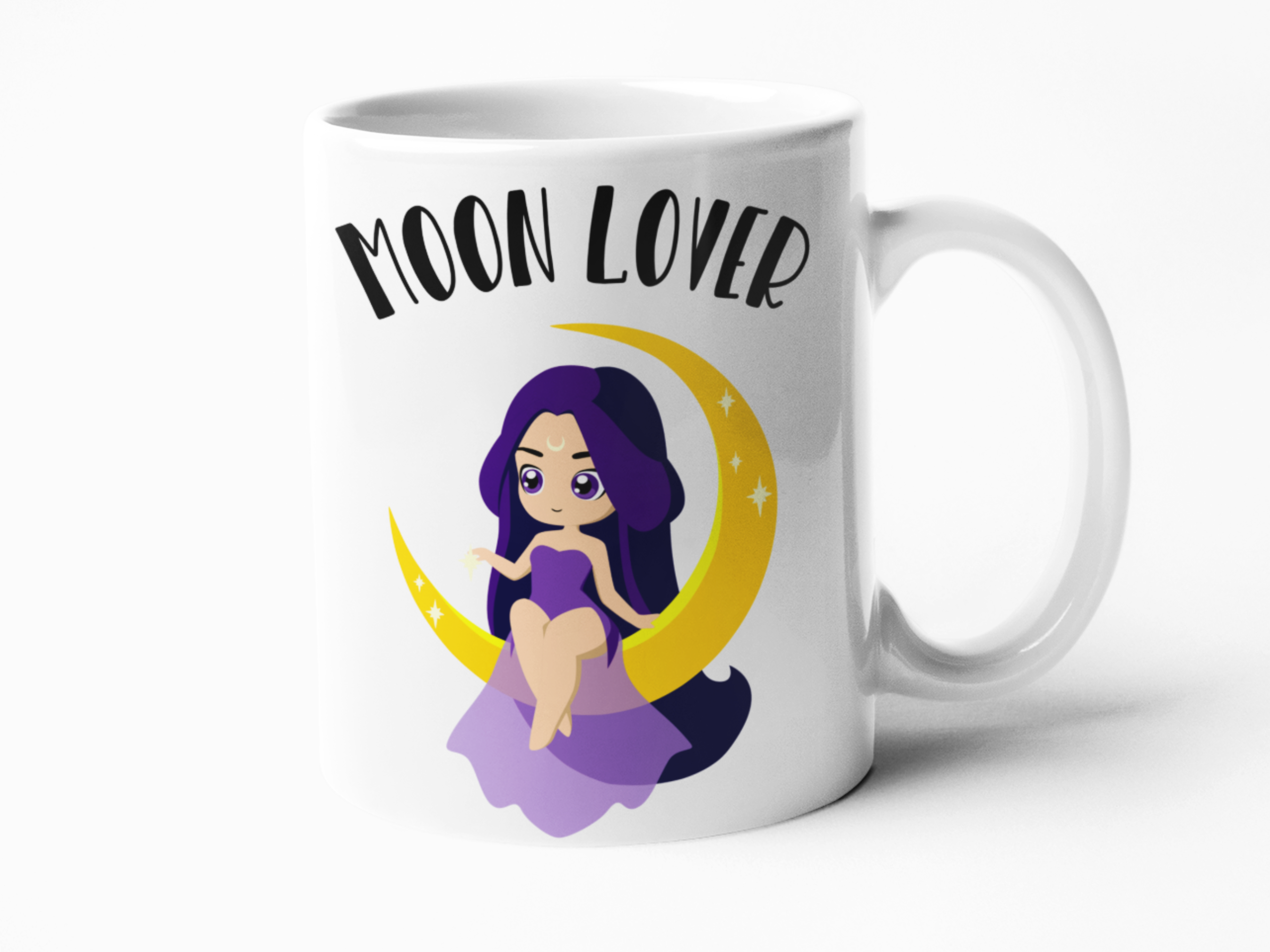 Moon lover coffee mug