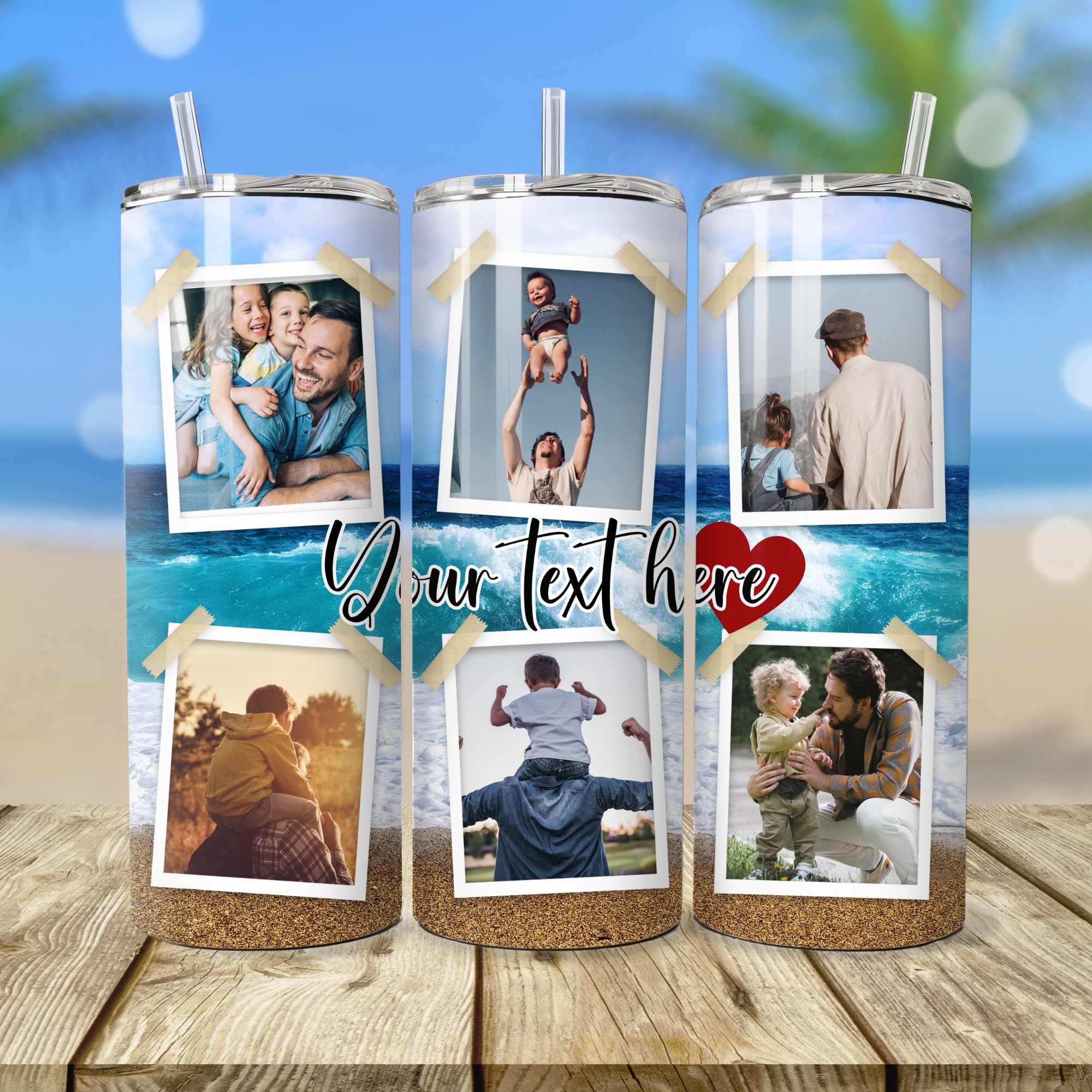 Custom Photo Tumbler 20oz - Personalized Stainless Steel Drinkware | Keeps Hot & Cold | Spill-Proof, Eco-Friendly, with Straw | Ideal Gift for All Occasions