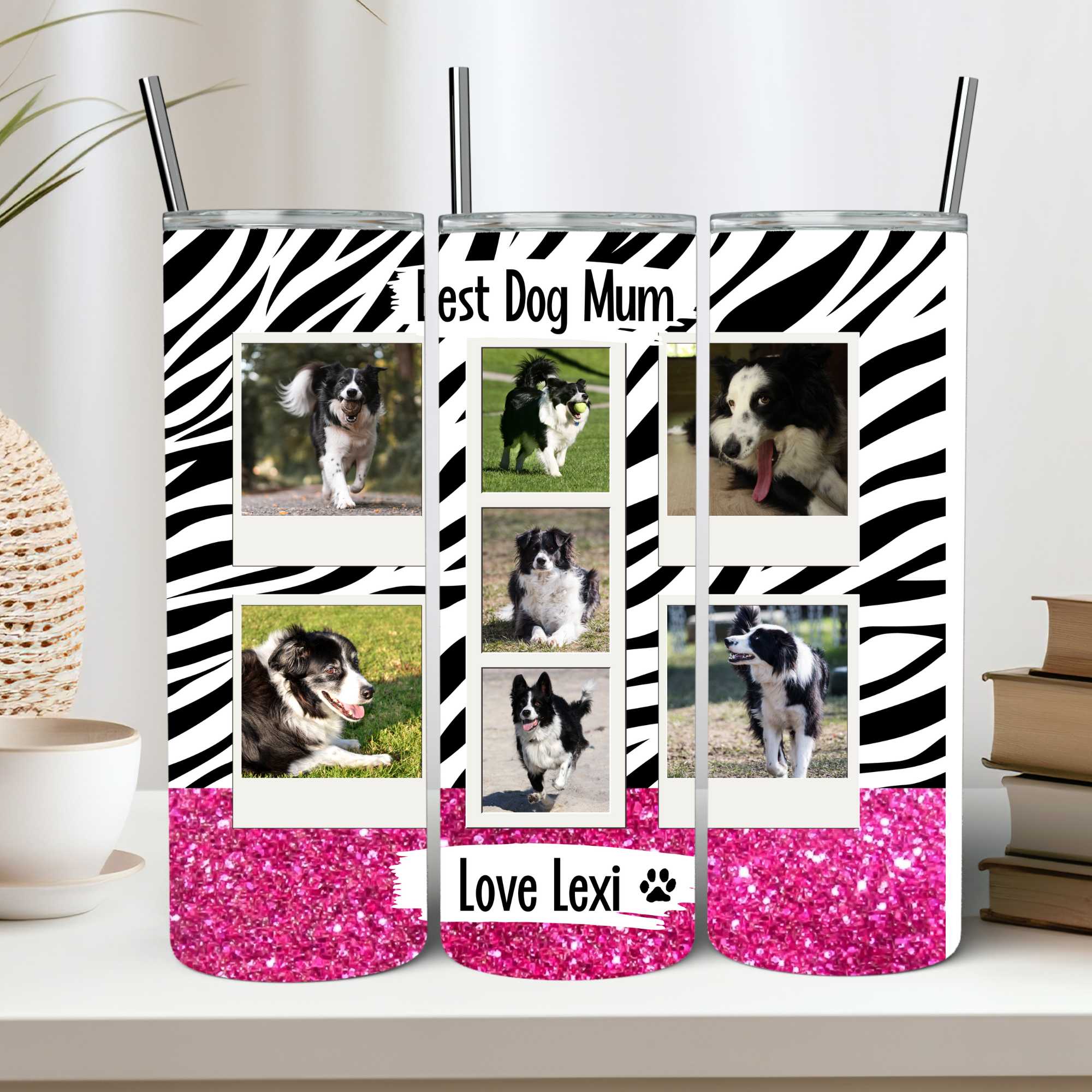 Dog Mum Photo Tumbler 20oz