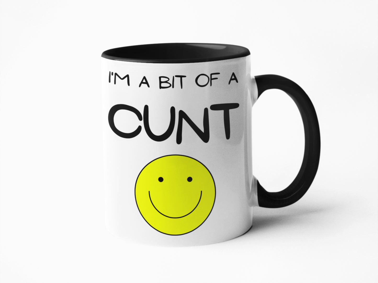 I'm a bit of a cunt funny coffee mug