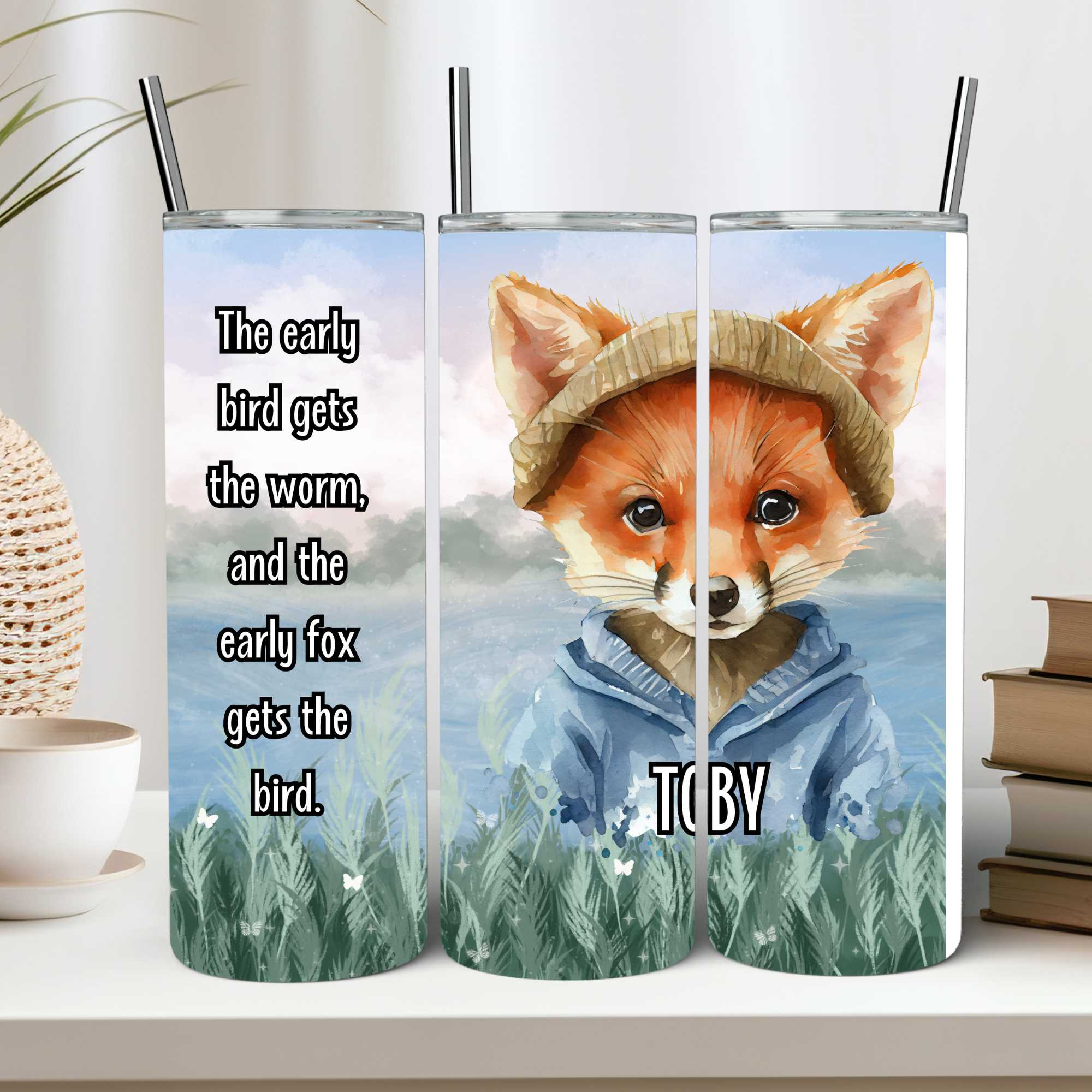 Foxy 20oz Personalised Tumbler