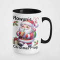 Personalised Santa Boba Tea Christmas Mug | Custom Name Christmas Gift | Fun Festive Mug for Teens & Young Adults | Christmas Stocking Filler