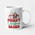Personalised Christmas mug with gnomes