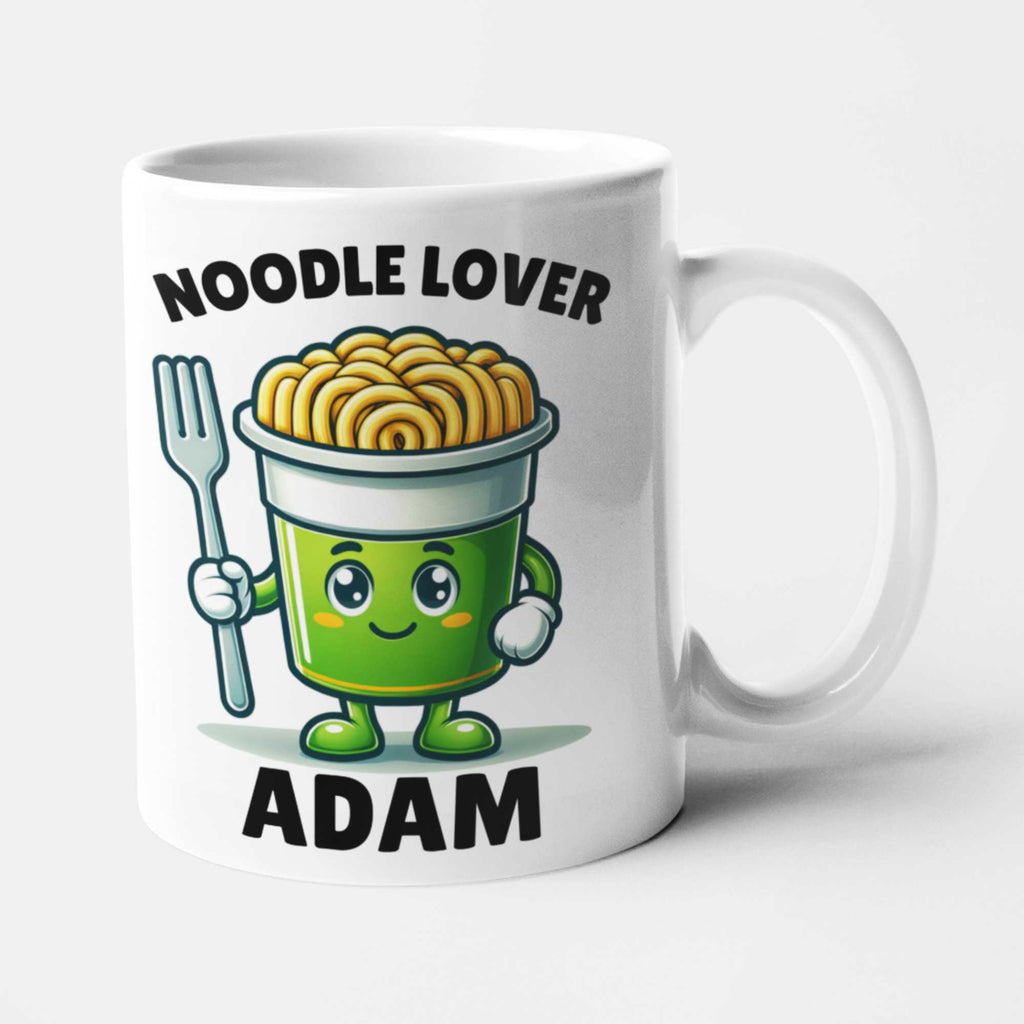 Noodle lover personalised coffee mug