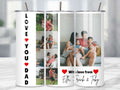 Love You Dad Personalised Photo Tumbler - Eco-friendly Perfect Father's Day or birthday Gift