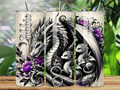 Dragon Personalised Tumbler - Customisable, Stainless Steel, 20oz, Perfect Gift