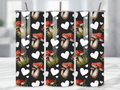 Mushroom Hearts  Eco-Friendly Tumbler – 20oz Stainless Steel Spill-Proof