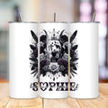 Dalmatian Dog Mug & Tumbler | 'Believe in Yourself' Inspirational Quote | Custom Name Drinkware, 11oz/15oz Mugs, Coasters