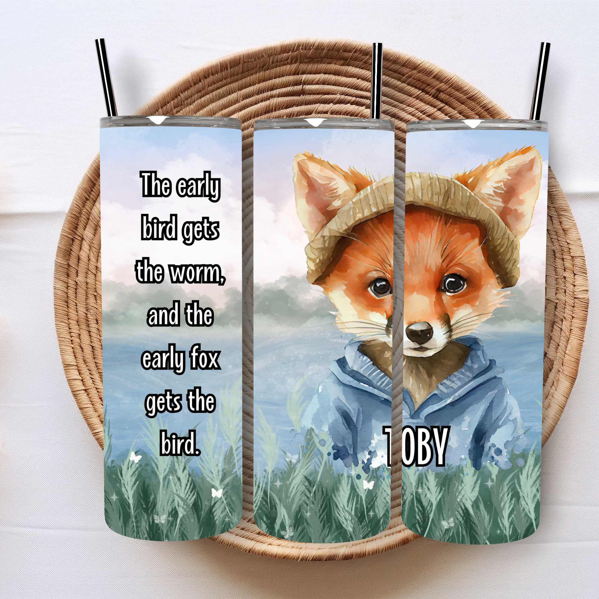 Foxy 20oz Personalised Tumbler