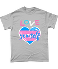 Love yourself trans pride LGBTQIA T-shirt