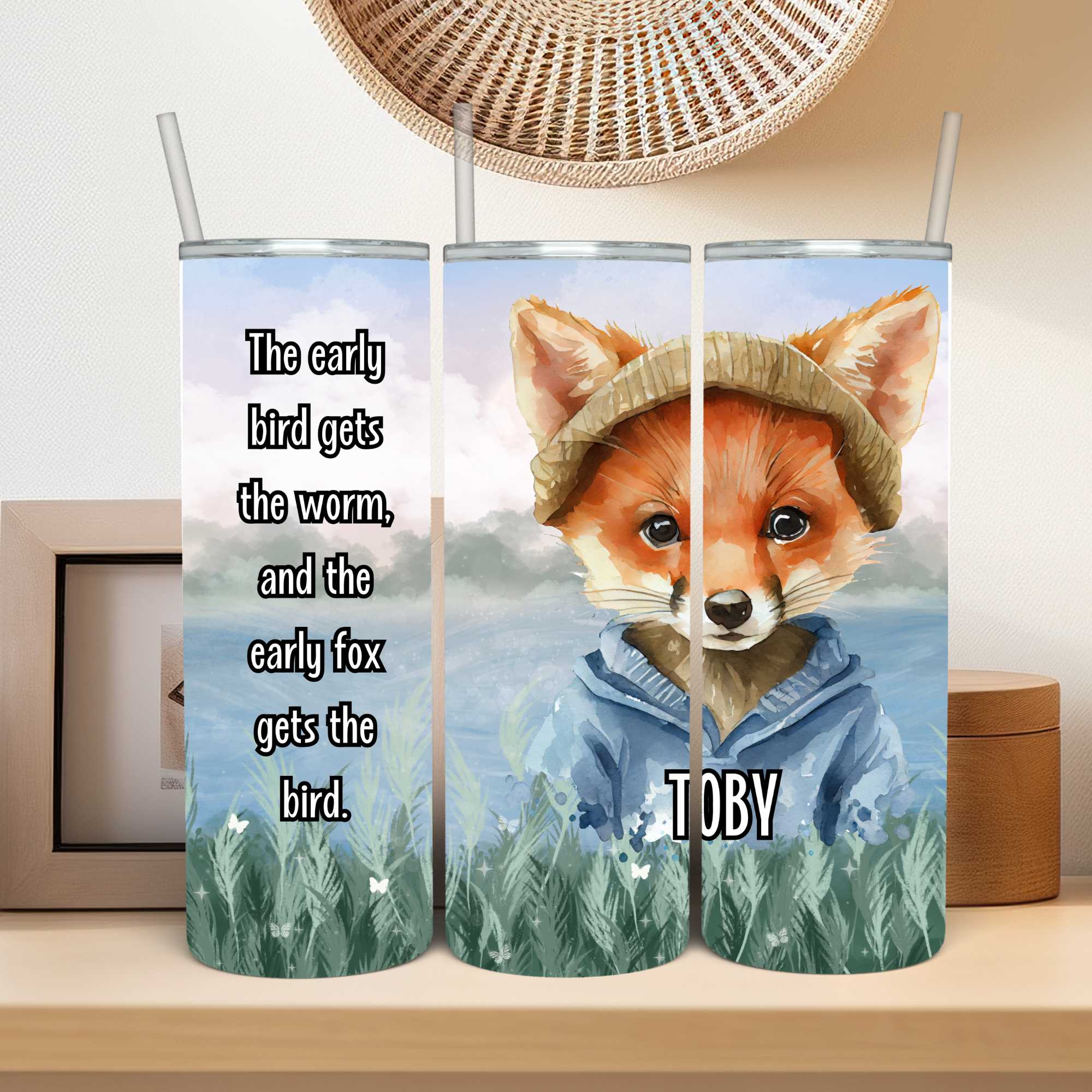 Foxy 20oz Personalised Tumbler