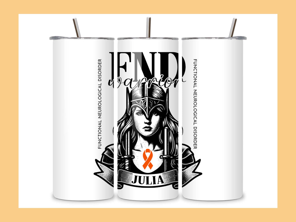 FND Warrior Personalised Mug - A Heartfelt Christmas, Mother's Day, Birthday Gift for Mum, Daughter, Sister, Nan, Auntie & Friends, Celebrating Strength and Awareness