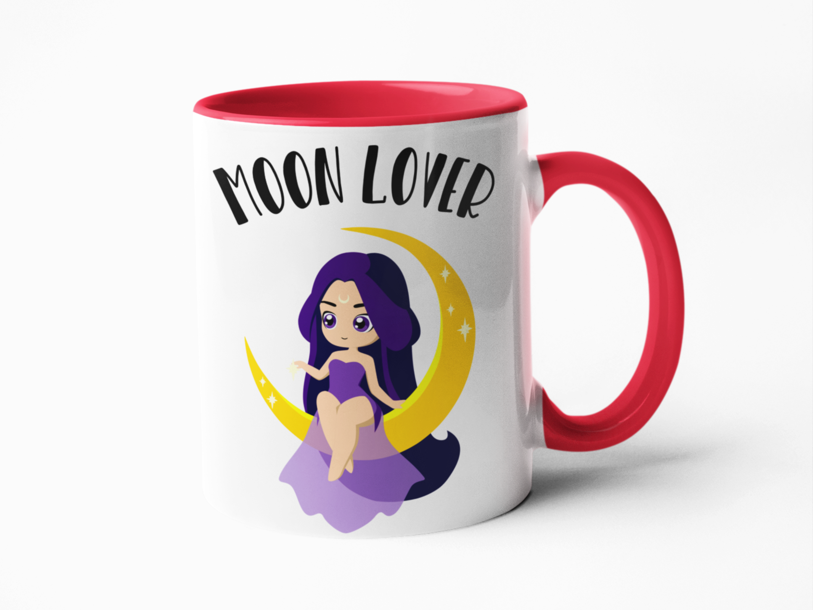 Moon lover coffee mug