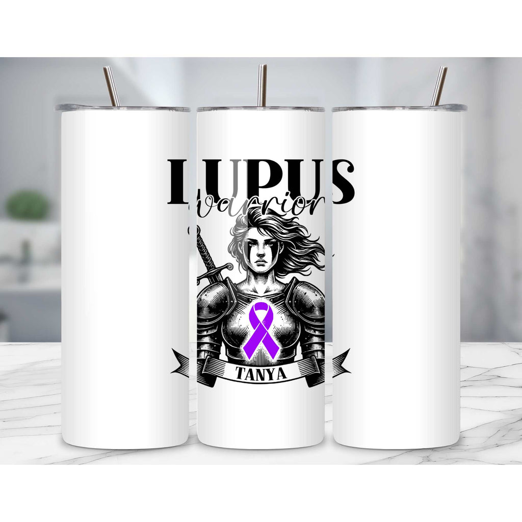 Lupus Warrior Personalised Mug - A Heartfelt Christmas, Mother's Day, Birthday Gift for Mum, Daughter, Sister, Nan, Auntie & Friends, Celebrating Strength and Awareness