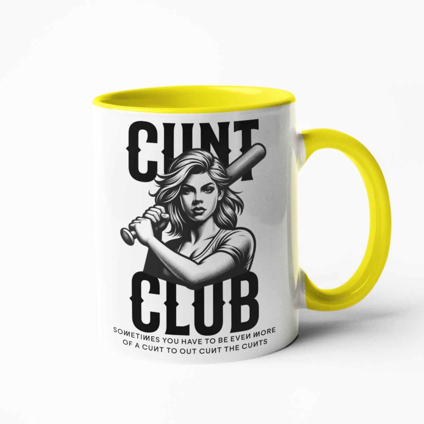 Cunt Club Funny Coffee Mug for birthday or Christmas