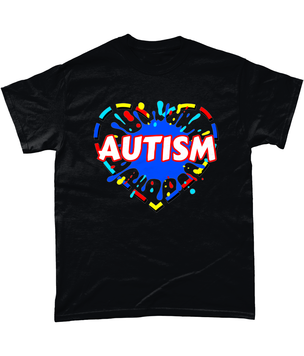 Autism colourful t-shirt
