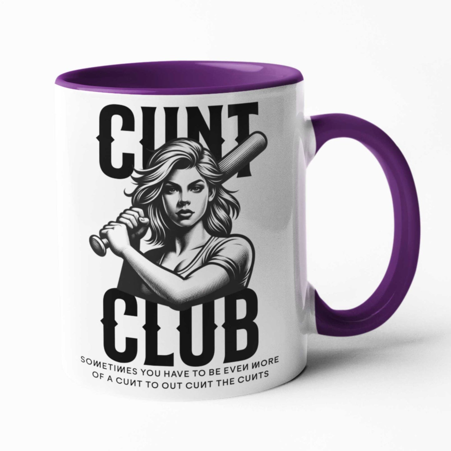 Cunt Club Funny Coffee Mug for birthday or Christmas