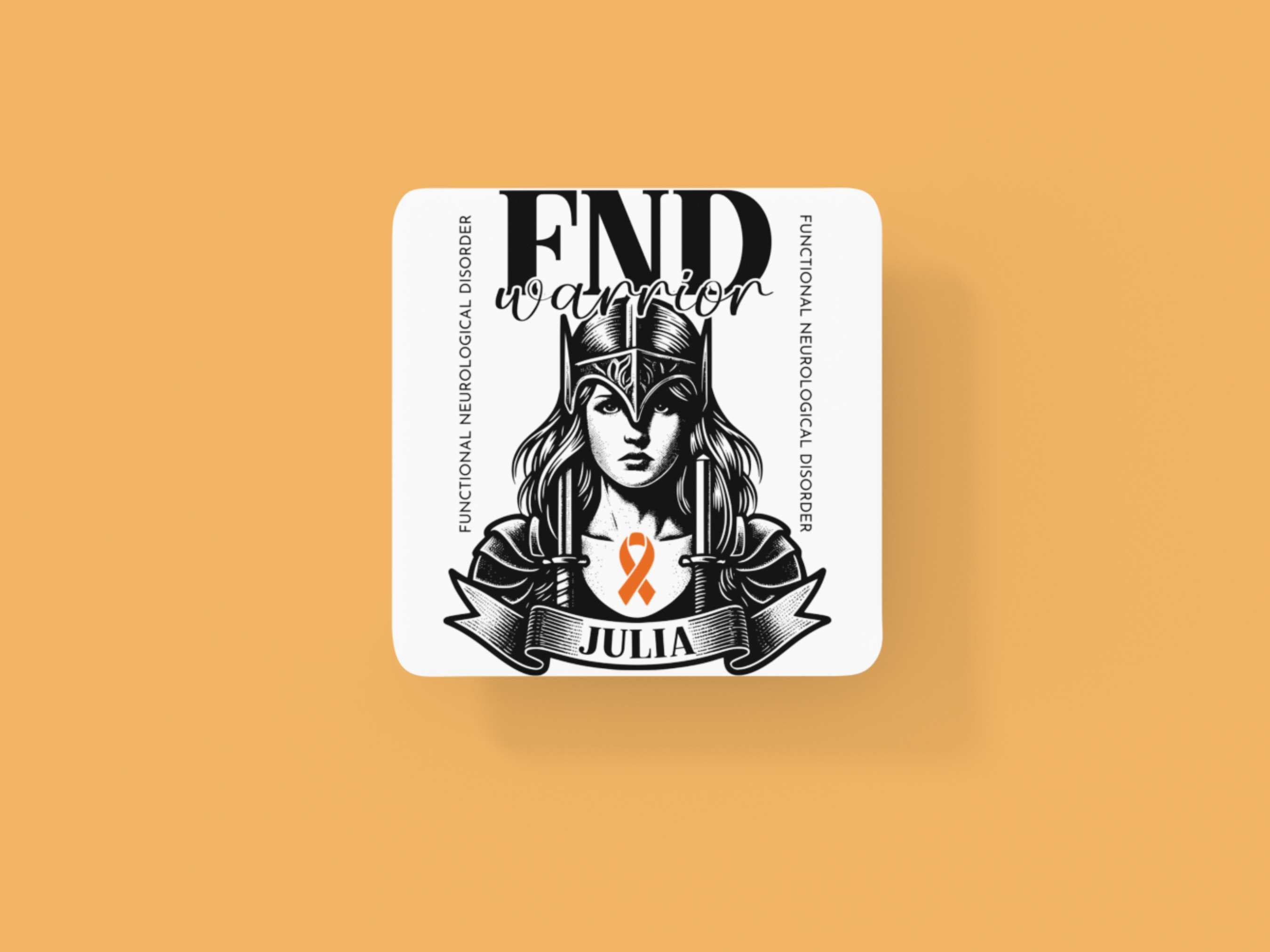 FND Warrior Personalised Mug - A Heartfelt Christmas, Mother's Day, Birthday Gift for Mum, Daughter, Sister, Nan, Auntie & Friends, Celebrating Strength and Awareness