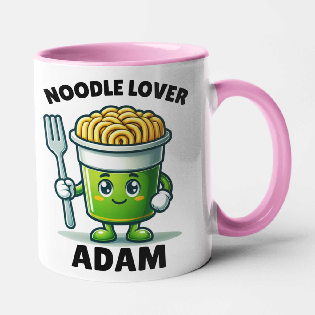 Noodle lover personalised coffee mug