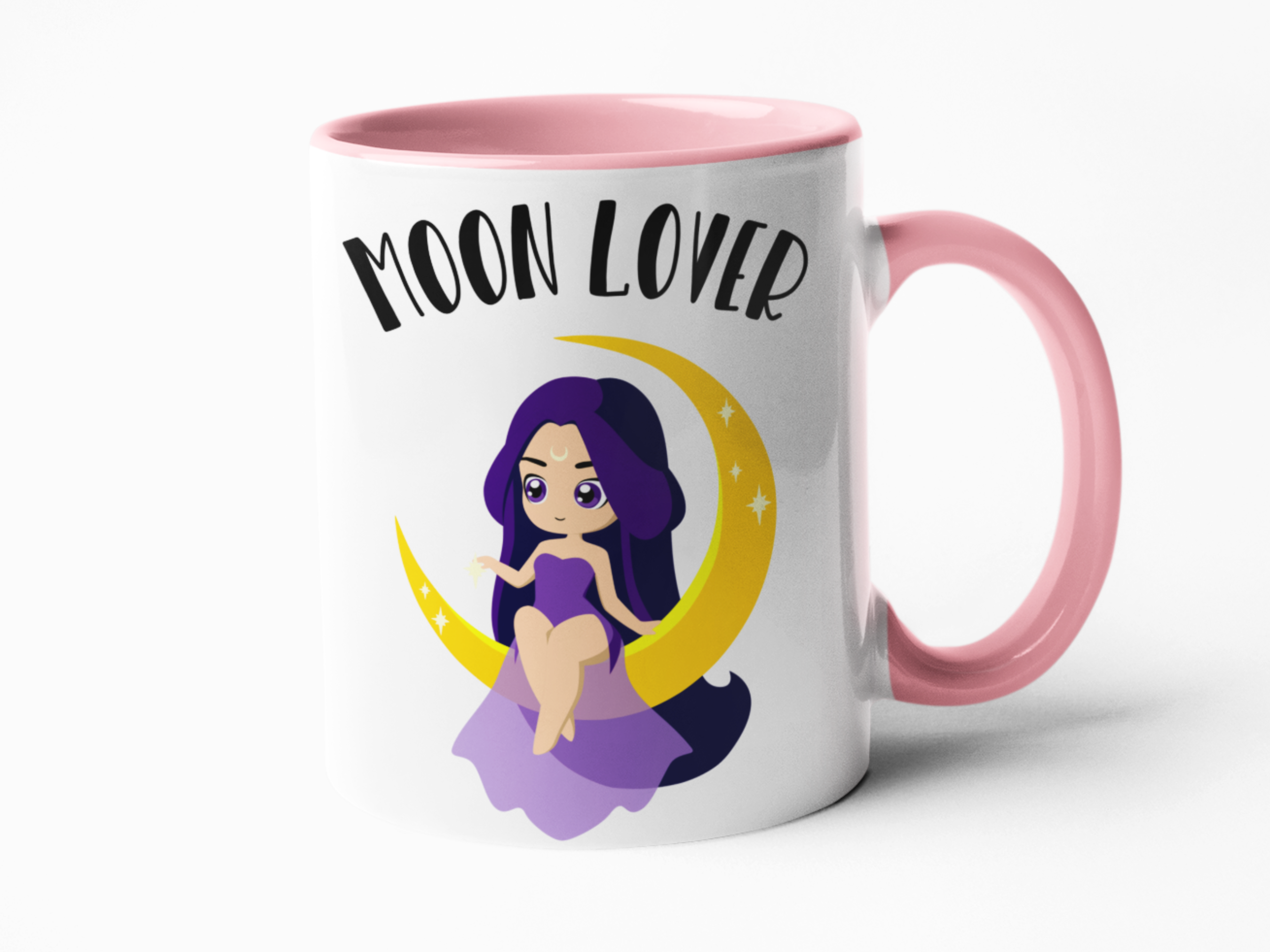 Moon lover coffee mug
