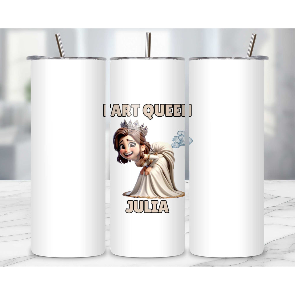 Fart queen personalised coffee mug