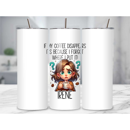 If My Coffee Disappears Personalised Mug – Memory Mug, Funny Birthday Gift, Personalised Christmas Present