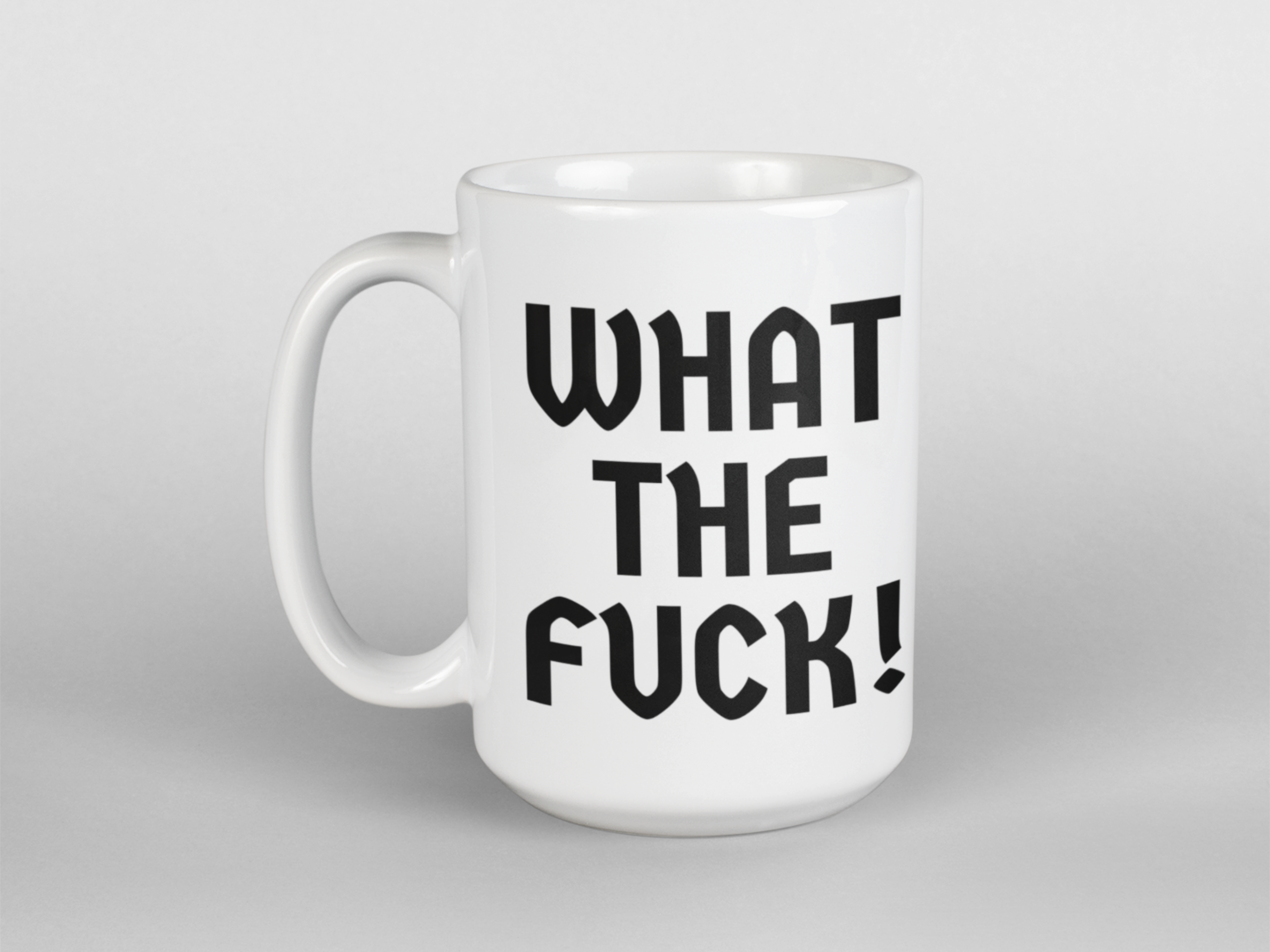 What the fuck coffee mug