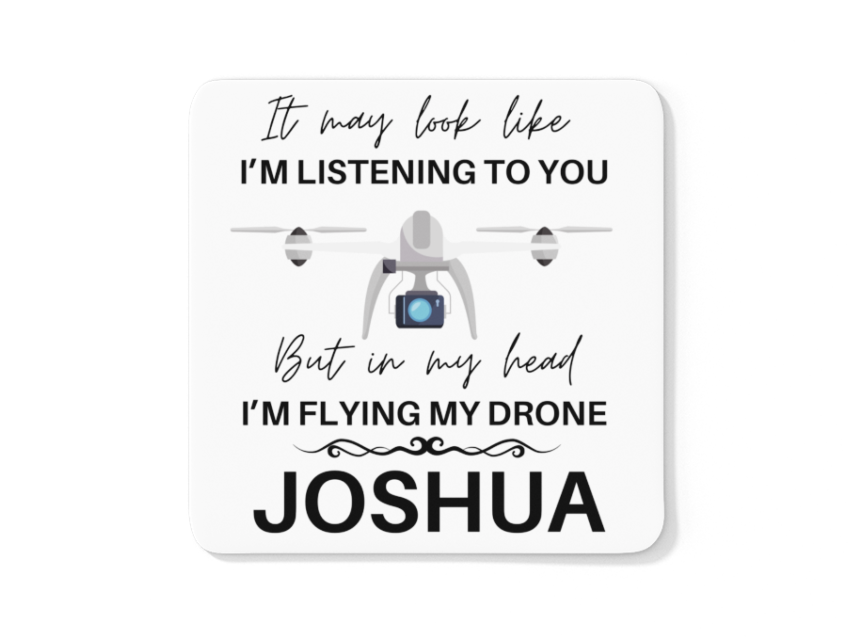 Drone flying obsessed coffee mug