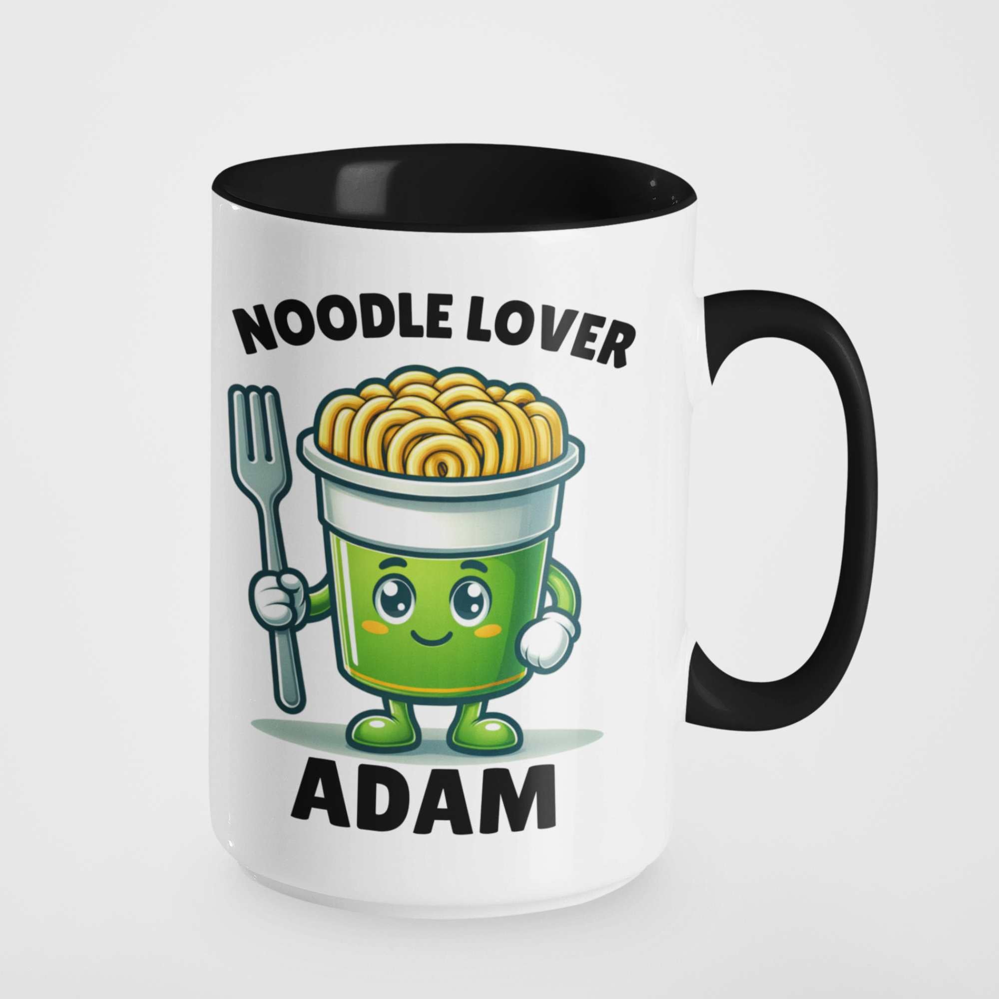 Noodle lover personalised coffee mug