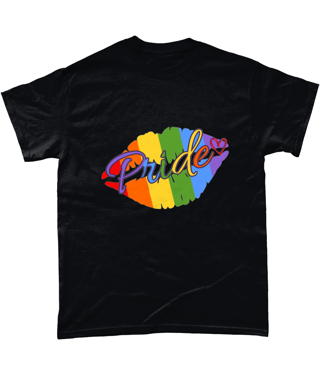 Gay pride lips LGBTQIA t-shirt