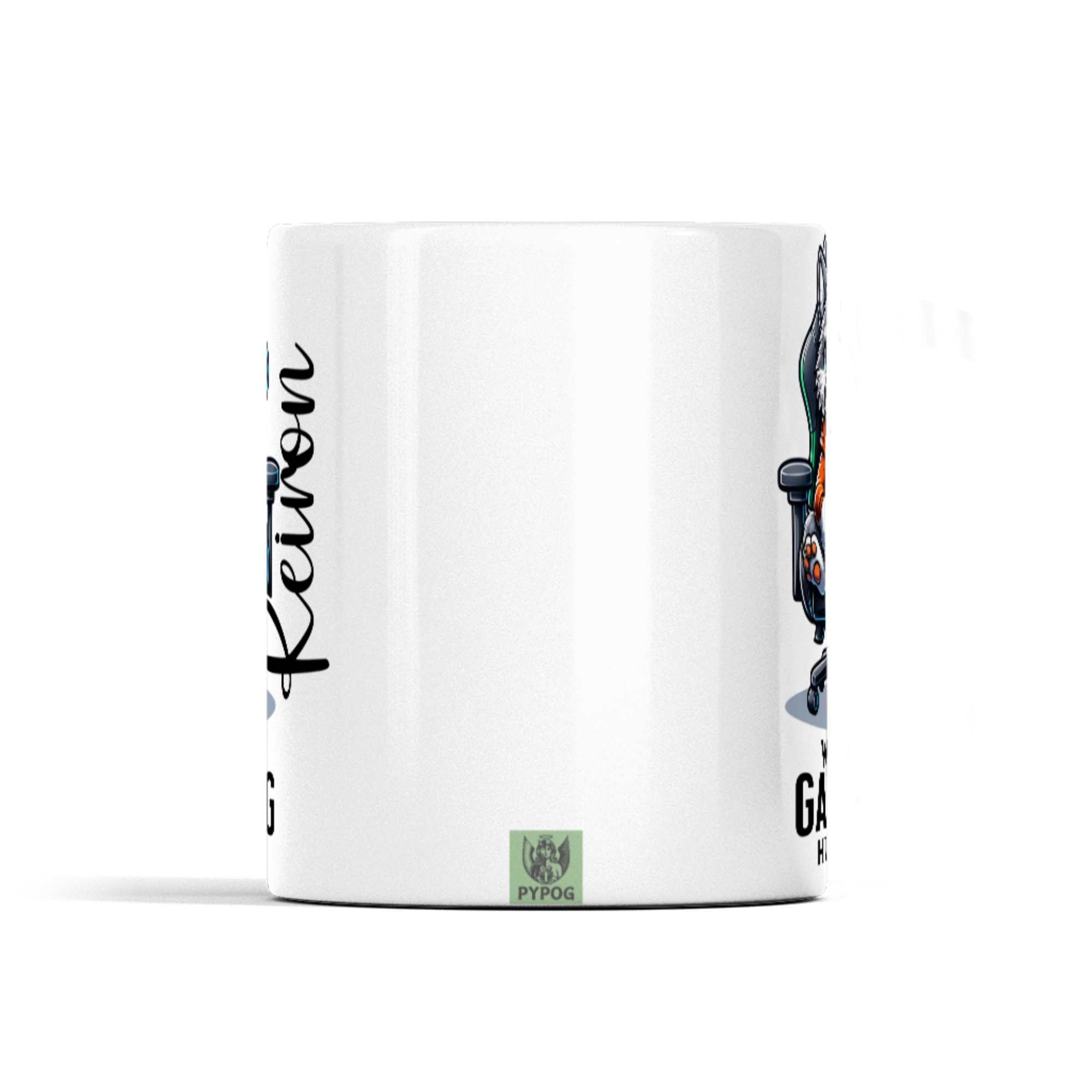 Gaming Wolf Mug or Tumbler – Wolf Gamer XP Design – Perfect for Gamers, Birthdays, Milestone Celebrations & More