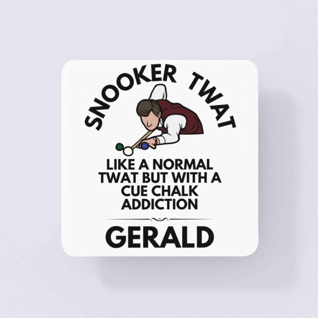 Snooker Twat Personalised Rude Funny Coffee Mug Gift for snooker players