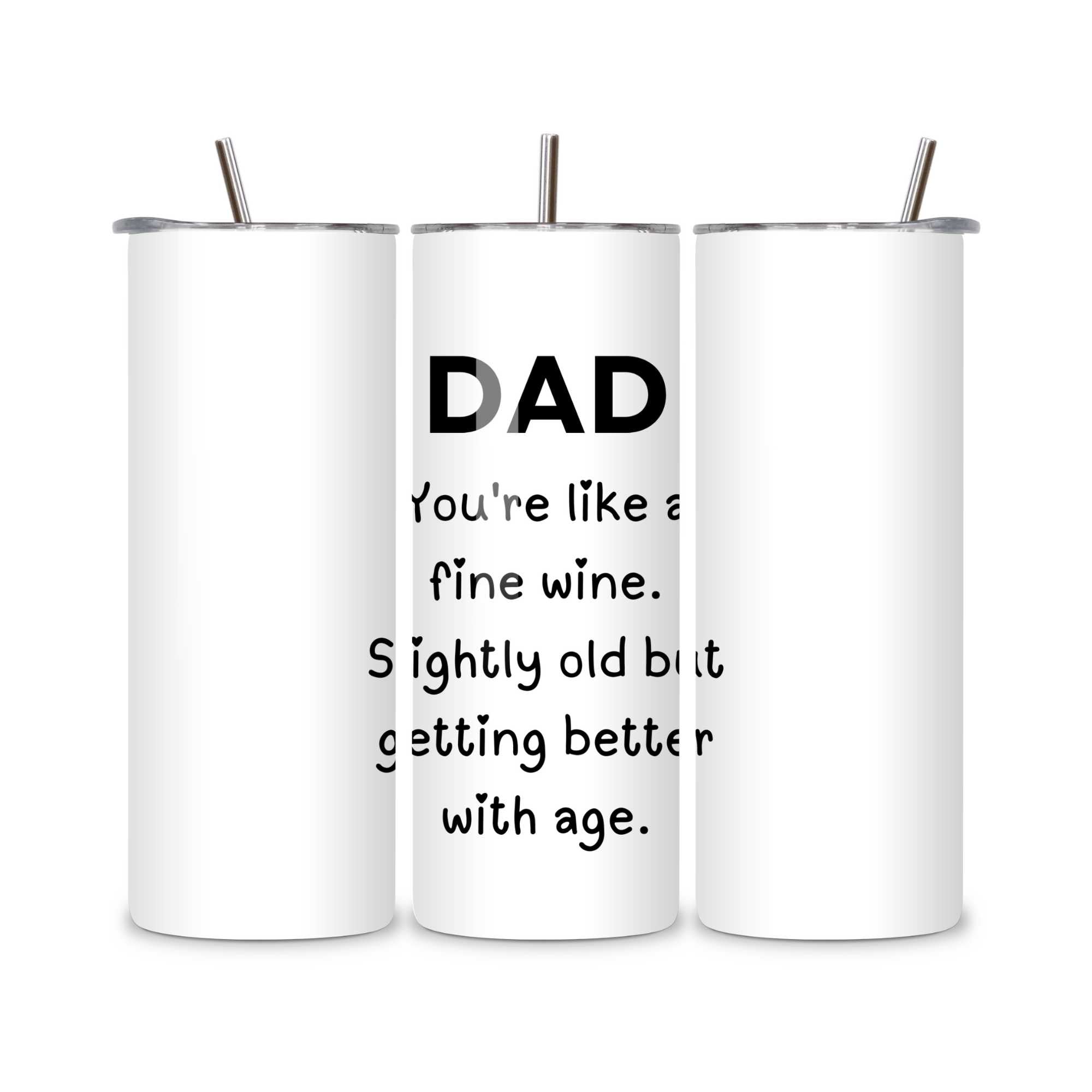 Dad Mug Funny Fine Wine Getting Better with age for Fathers Day Birthday or Christmas Gift