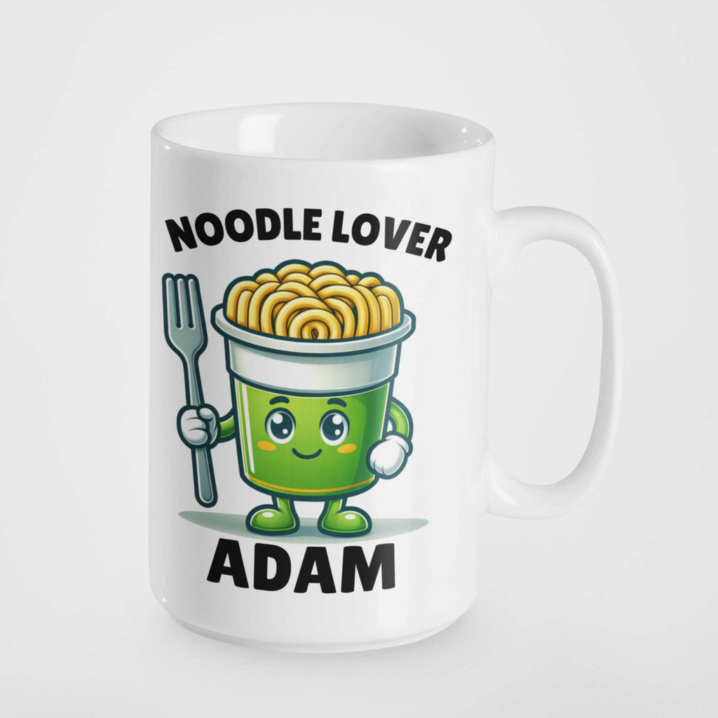 Noodle lover personalised coffee mug