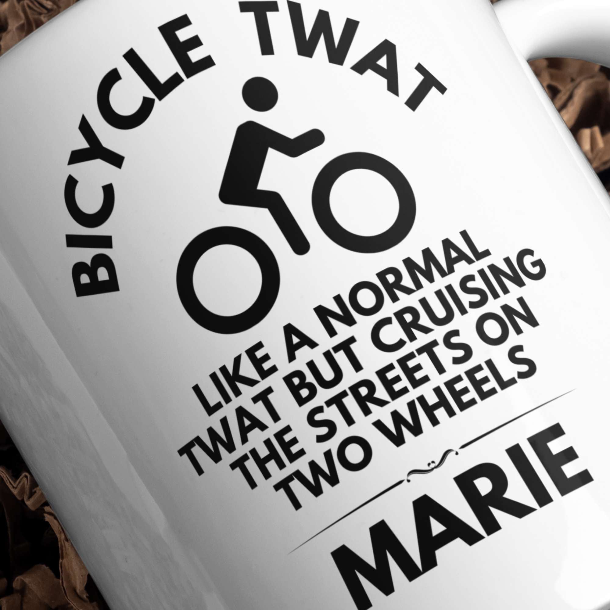 Bicycle Twat Mug For Gift Birthday Husband Gifts Boyfriend Birthday Tennis Gift Ideas