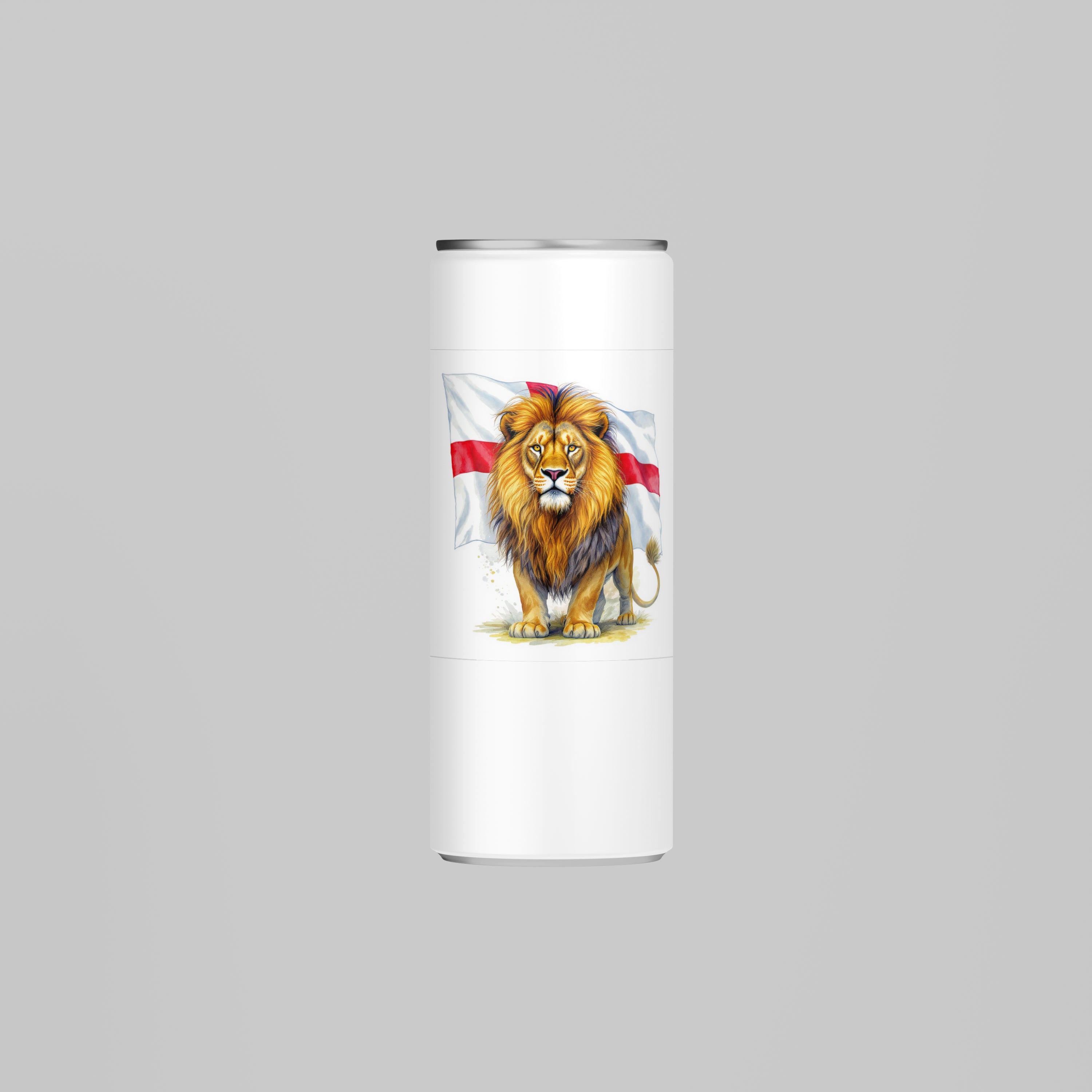 England Lion Mug or Tumbler | Raise the Colours | Hand Printed in the UK | St George's Cross Cup