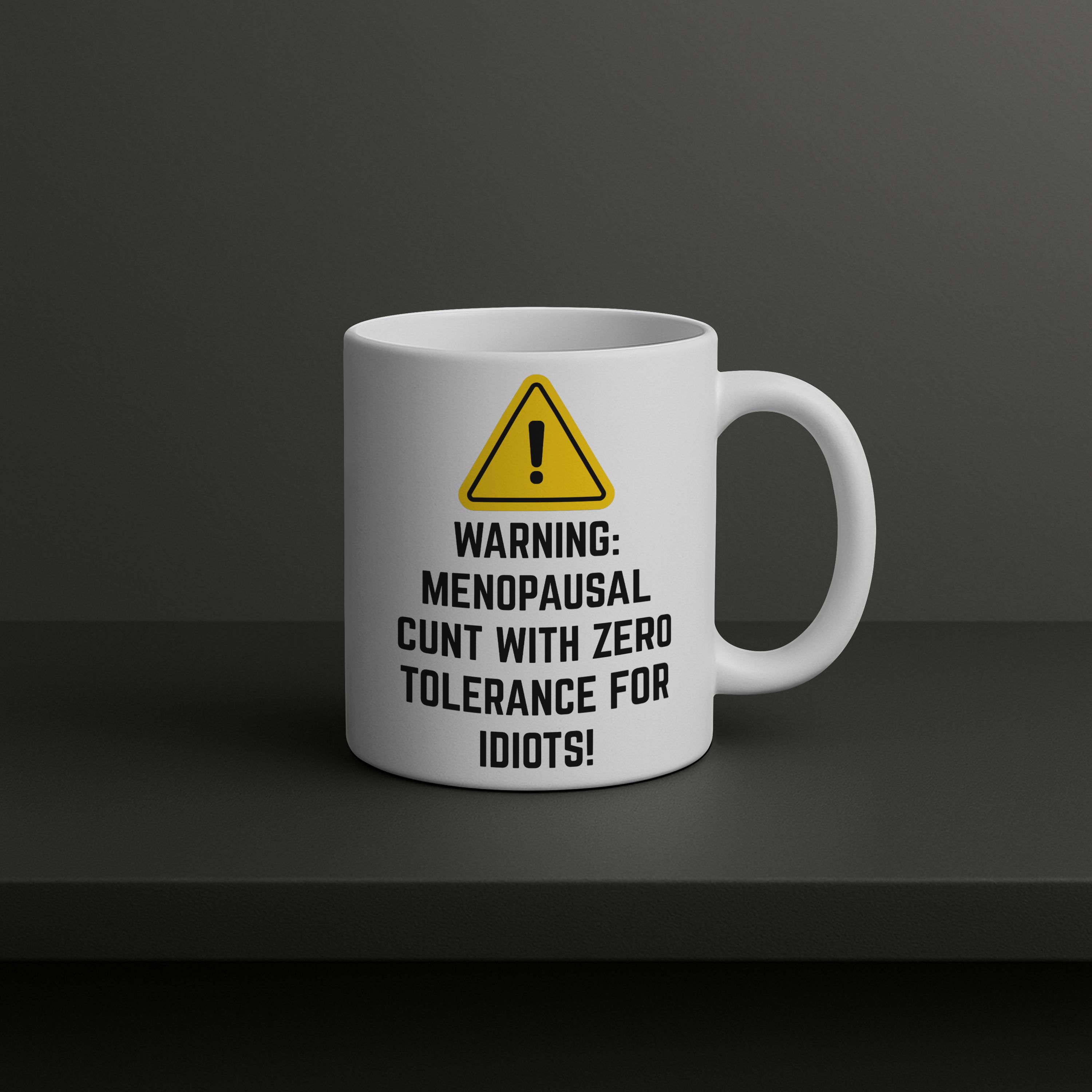 Funny Menopause Mug Rude Sweary Coffee Cup Gift for Women Friends Birthday Christmas