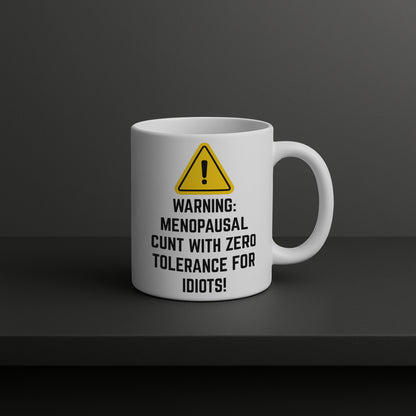 Funny Menopause Mug Rude Sweary Coffee Cup Gift for Women Friends Birthday Christmas