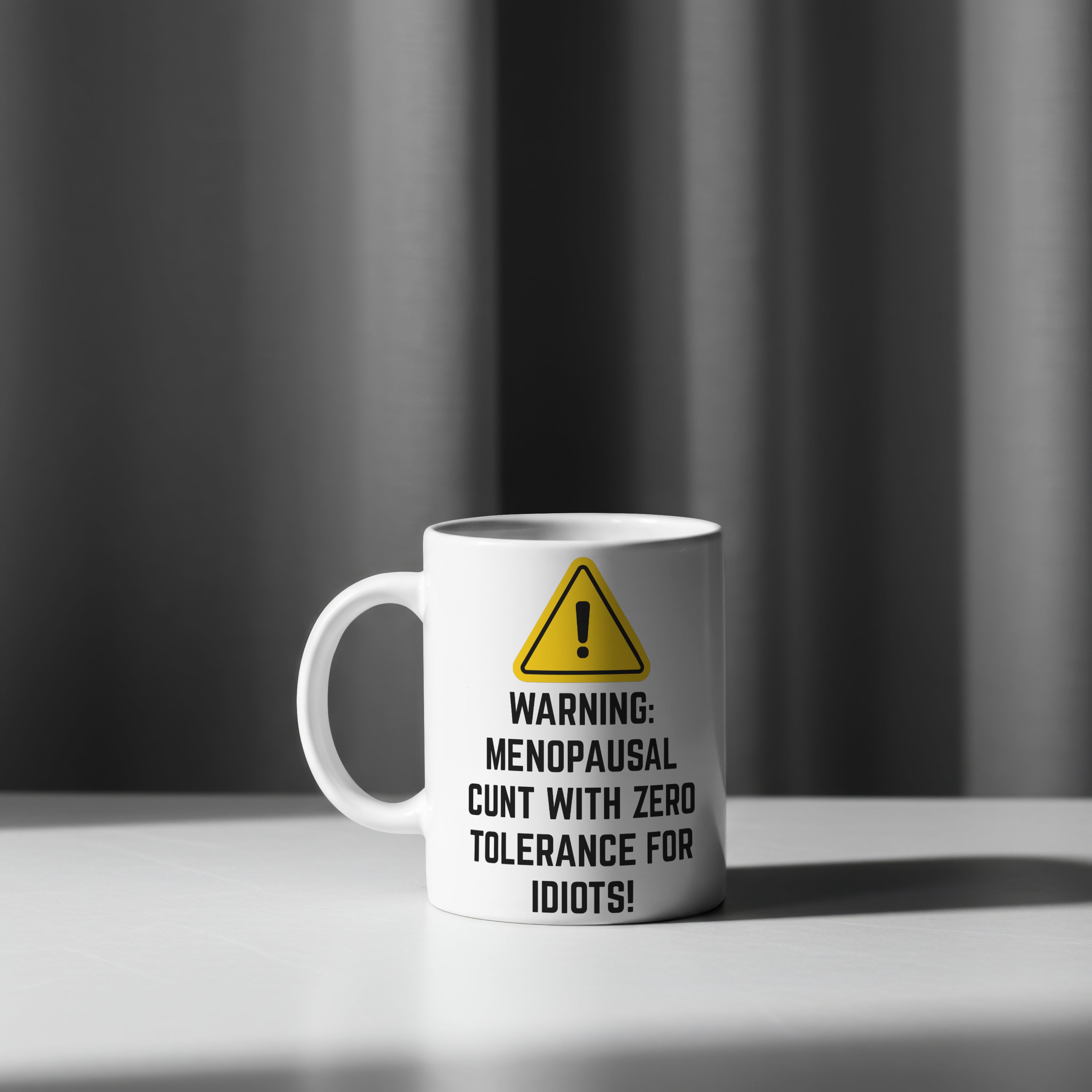 Funny Menopause Mug Rude Sweary Coffee Cup Gift for Women Friends Birthday Christmas