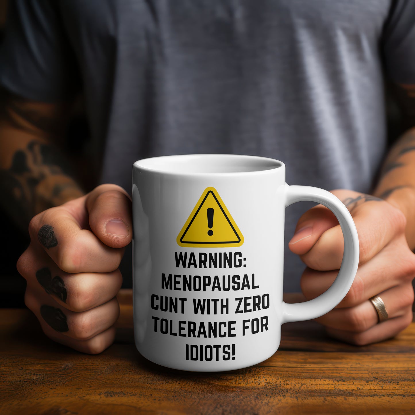 Funny Menopause Mug Rude Sweary Coffee Cup Gift for Women Friends Birthday Christmas