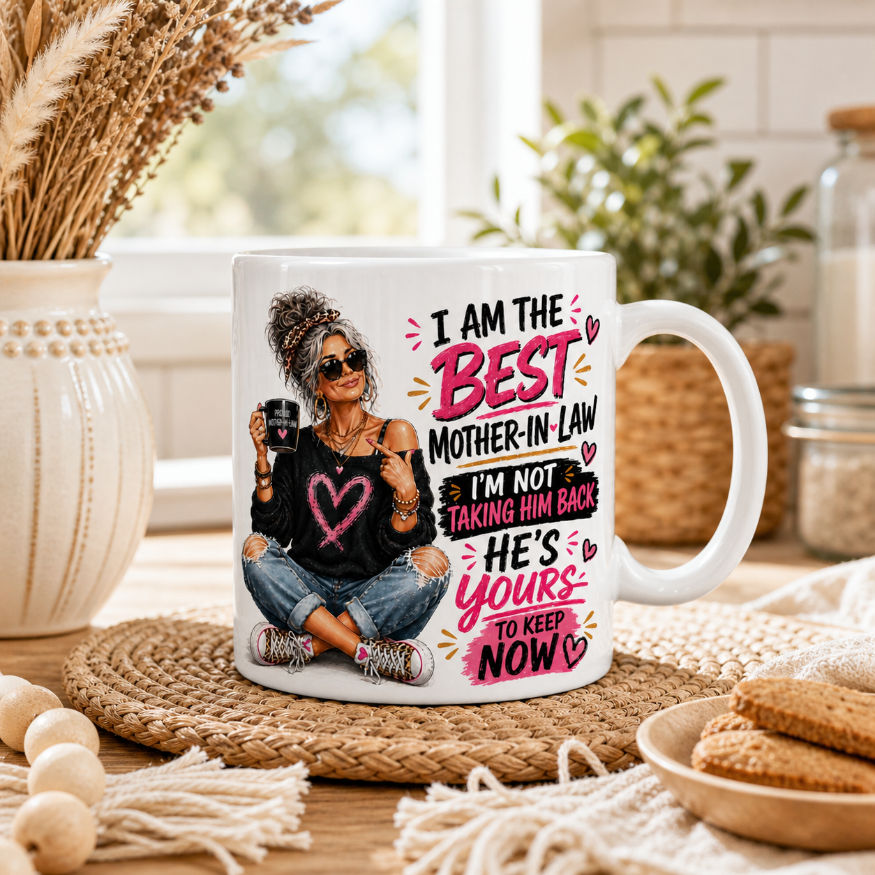 Best Mother In Law Mug Funny Mother In Law Gift Cheeky Gift for Her