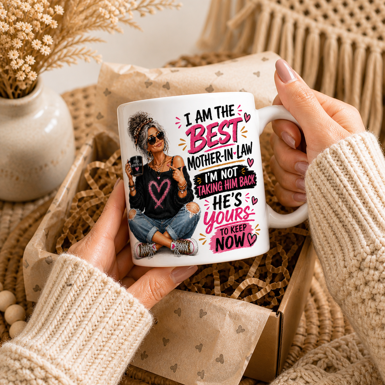 Best Mother In Law Mug Funny Mother In Law Gift Cheeky Gift for Her