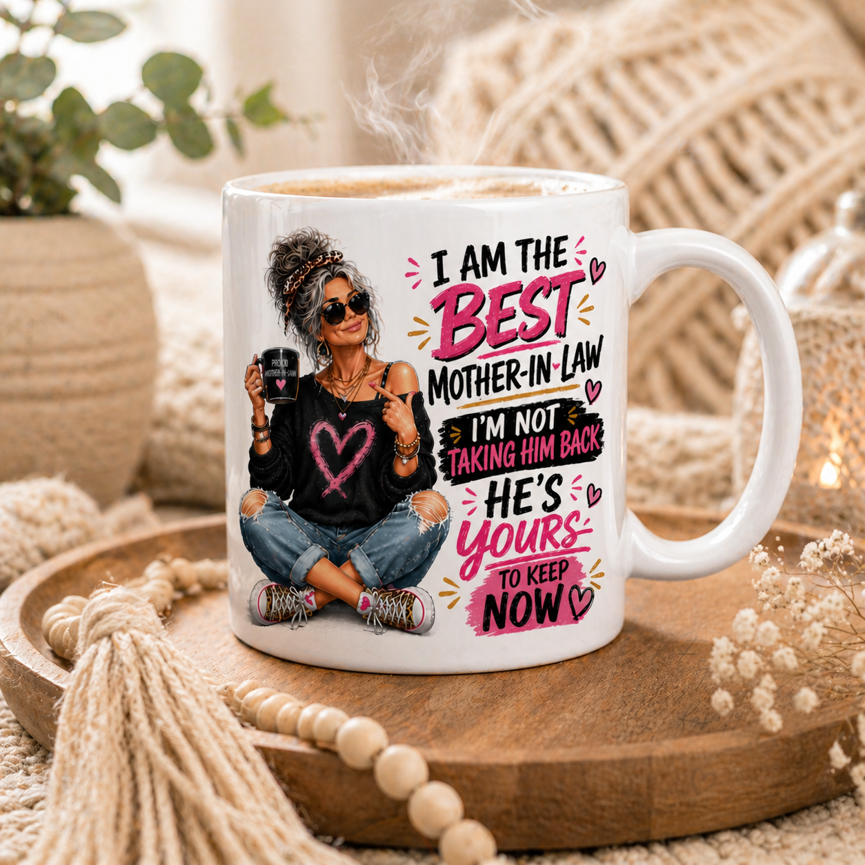 Best Mother In Law Mug Funny Mother In Law Gift Cheeky Gift for Her