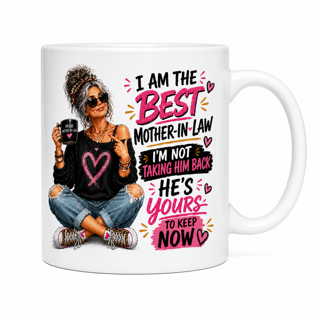 Best Mother In Law Mug Funny Mother In Law Gift Cheeky Gift for Her