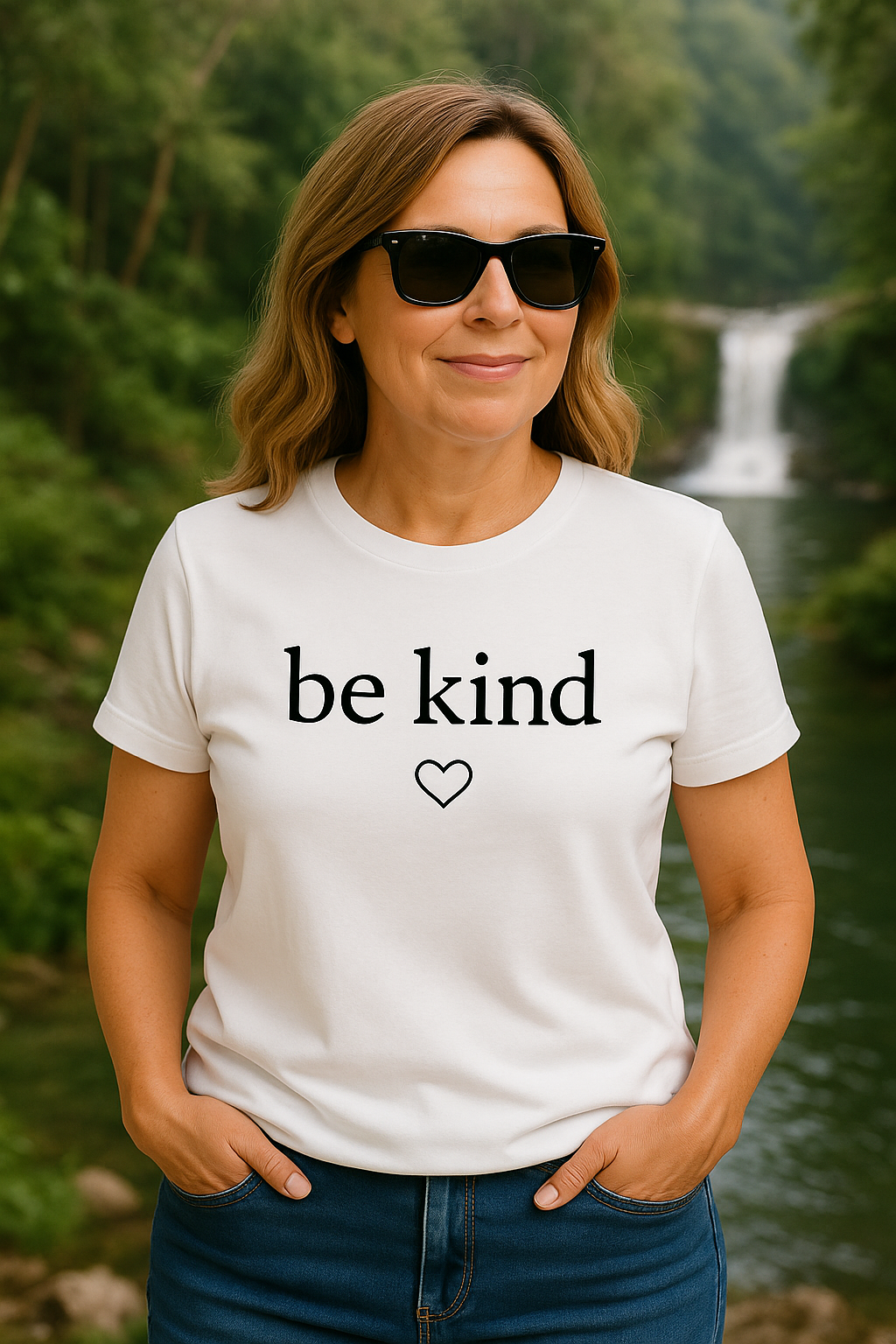 "Be Kind" T-Shirt – Positive Vibes Graphic Tee | Mental Health Awareness | Kindness Gift Idea