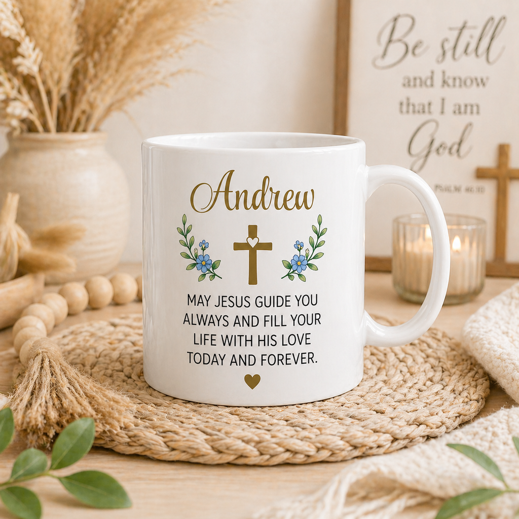 Personalised First Holy Communion Mug Gift for Boys & Girls