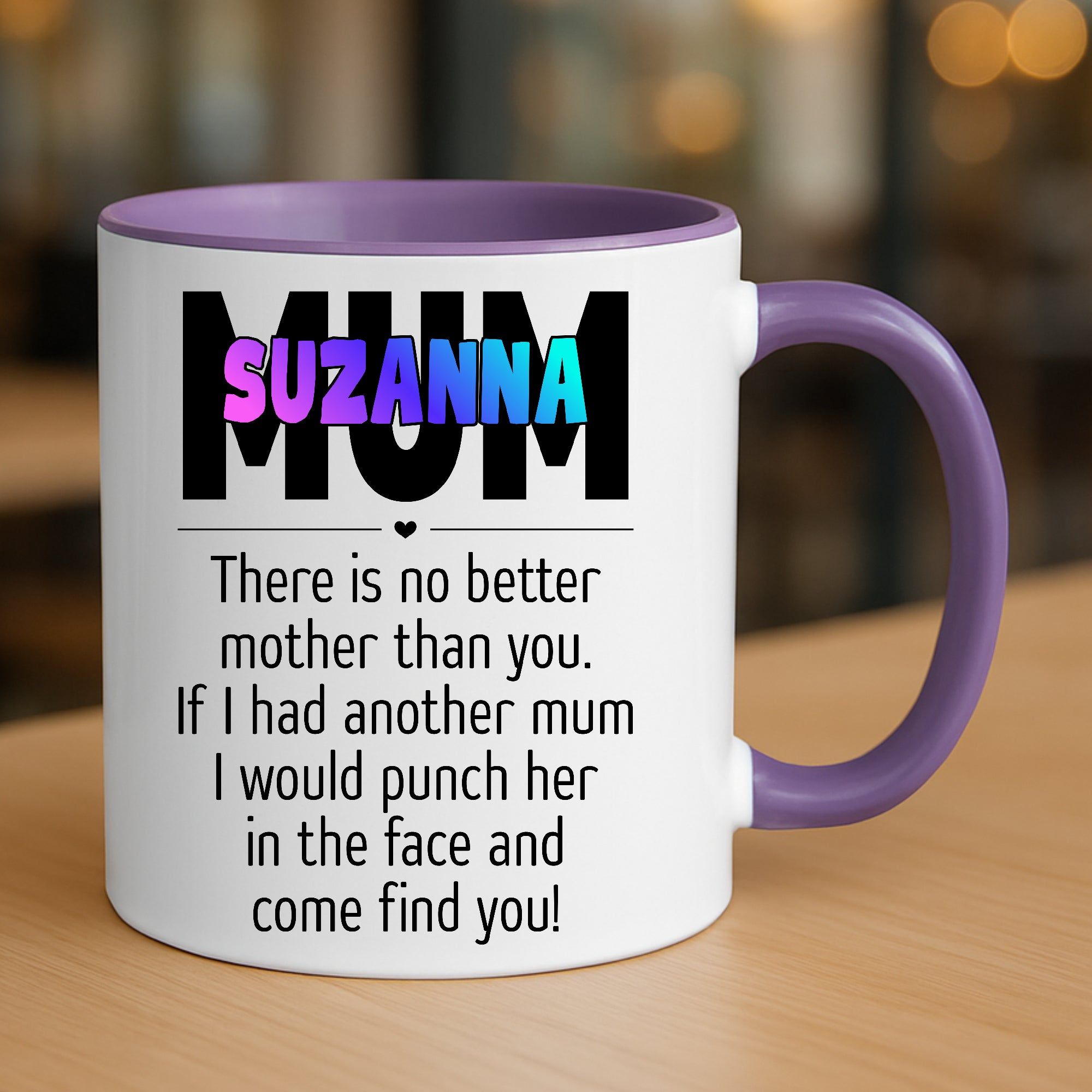 Personalised Mum Mug Any Name Gift Mothers Day Birthday Christmas Present