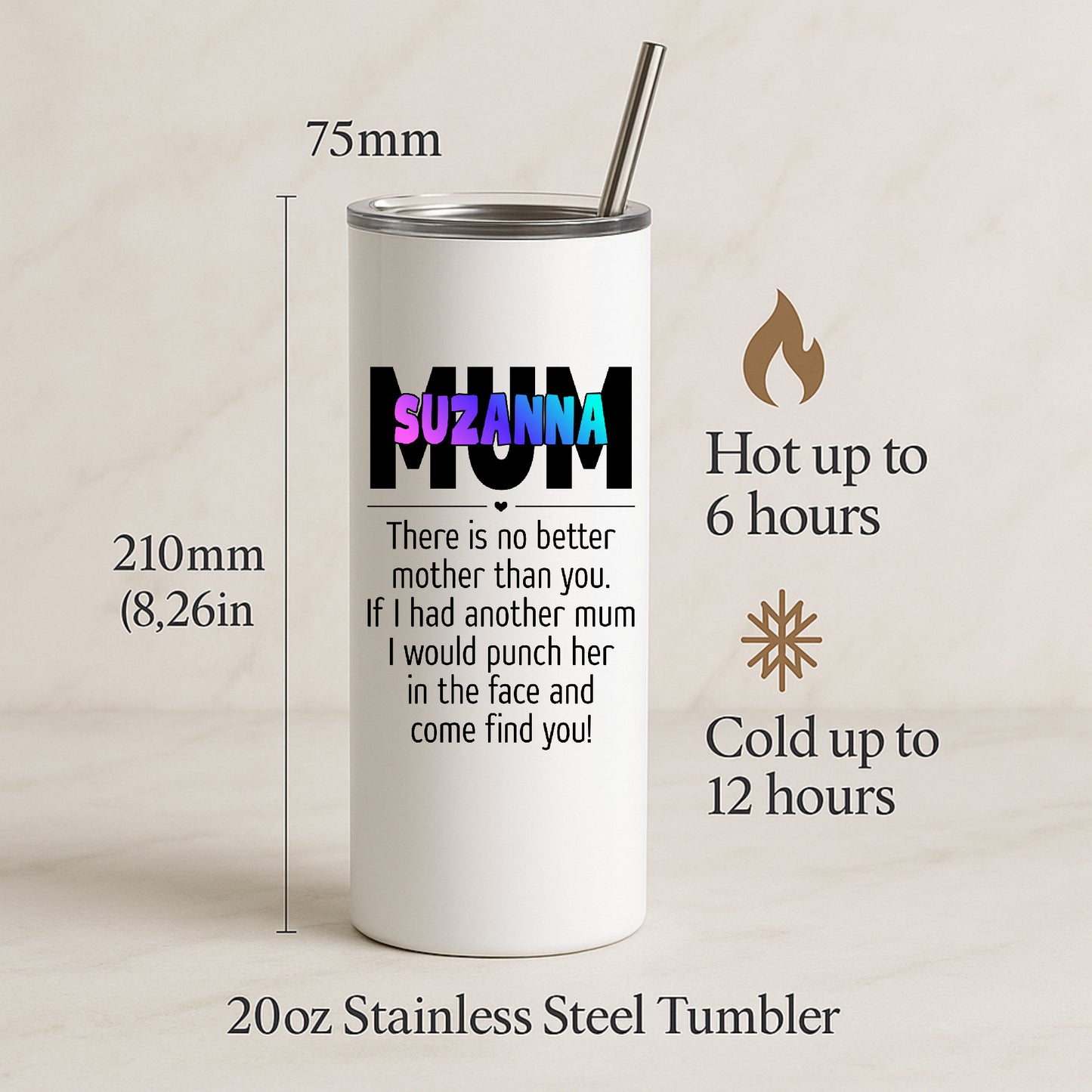 Personalised Mum Mug Any Name Gift Mothers Day Birthday Christmas Present