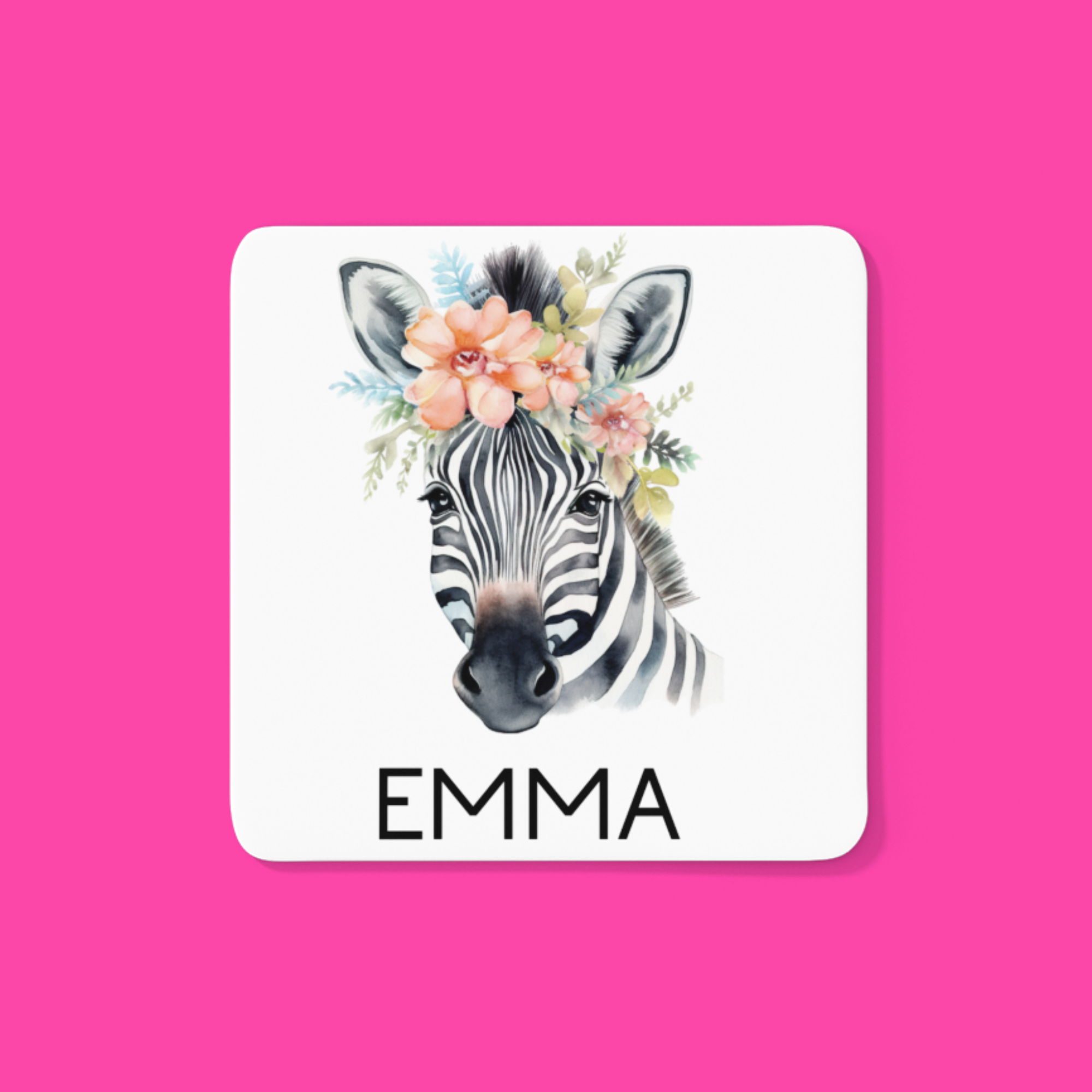 Personalised animal mugs coasters or tumbler